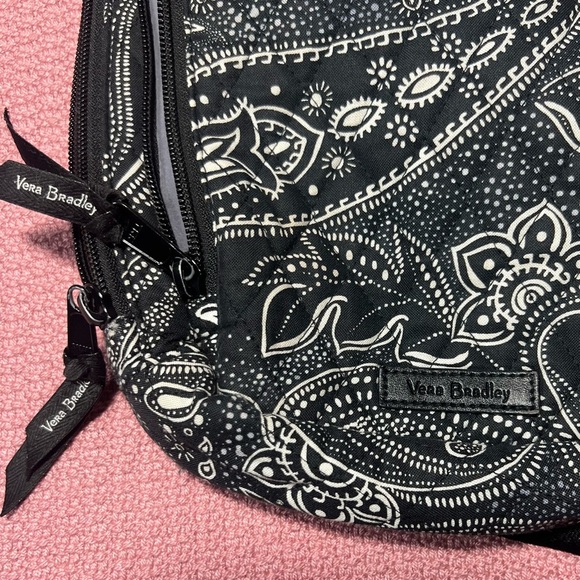 Vera Bradley Cotton Sling Backpack in Stellar Paisley Print - Picture 2 of 5